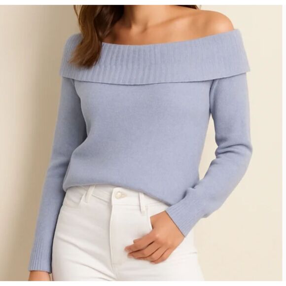 Old Navy Angora Blend Off-Shoulder Sweater Size XL - Picture 1 of 11